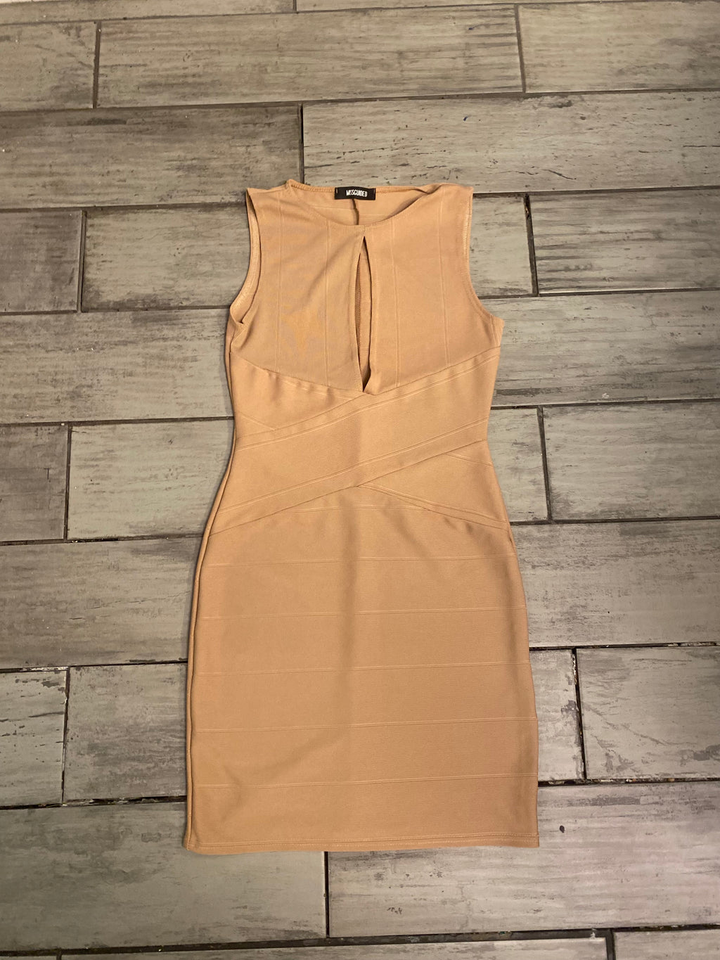 Bandage Wrap Mini Dress - M