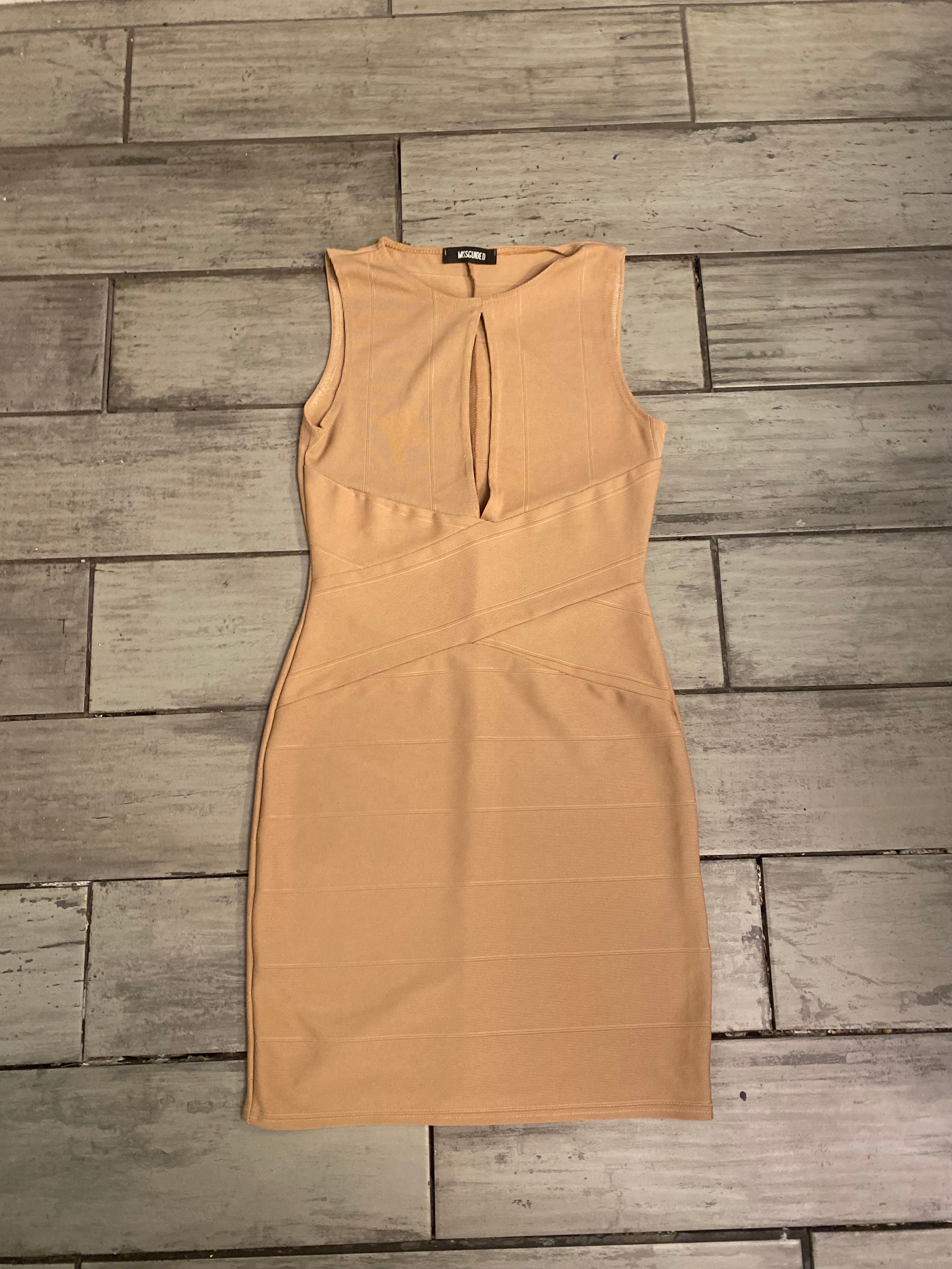 Bandage Wrap Mini Dress - M