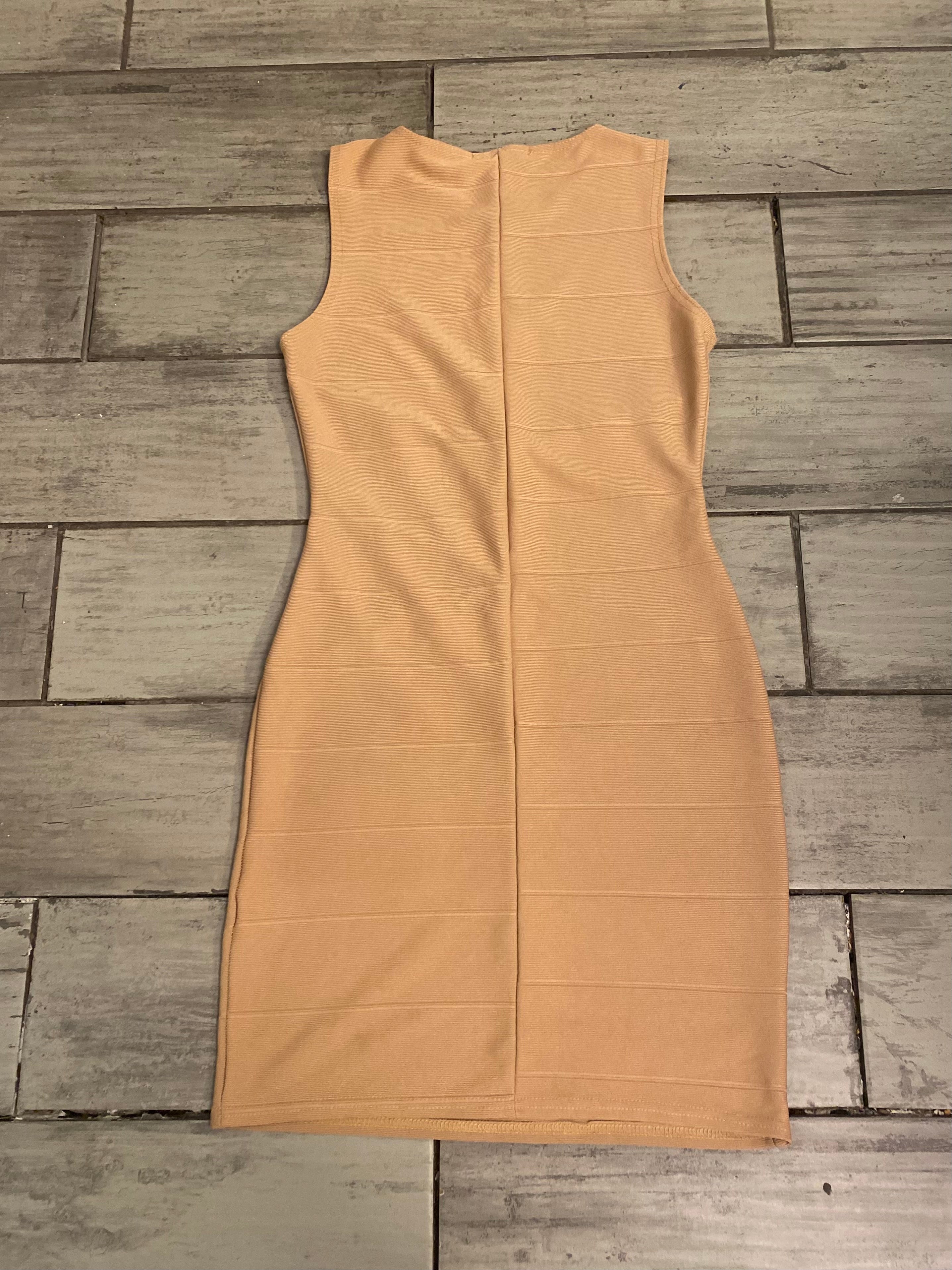Bandage Wrap Mini Dress - M