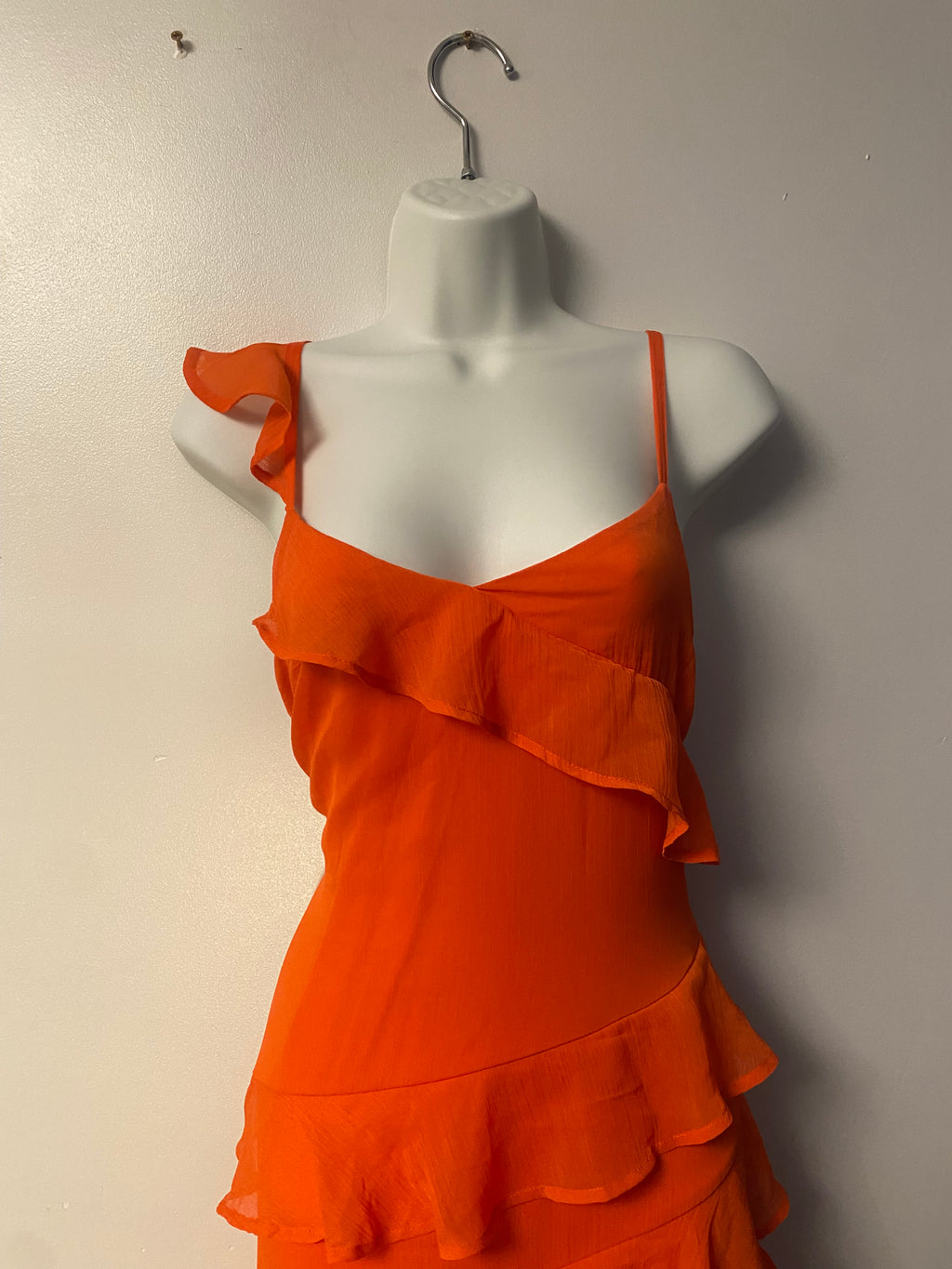 Frill Cami Maxi Dress - XL