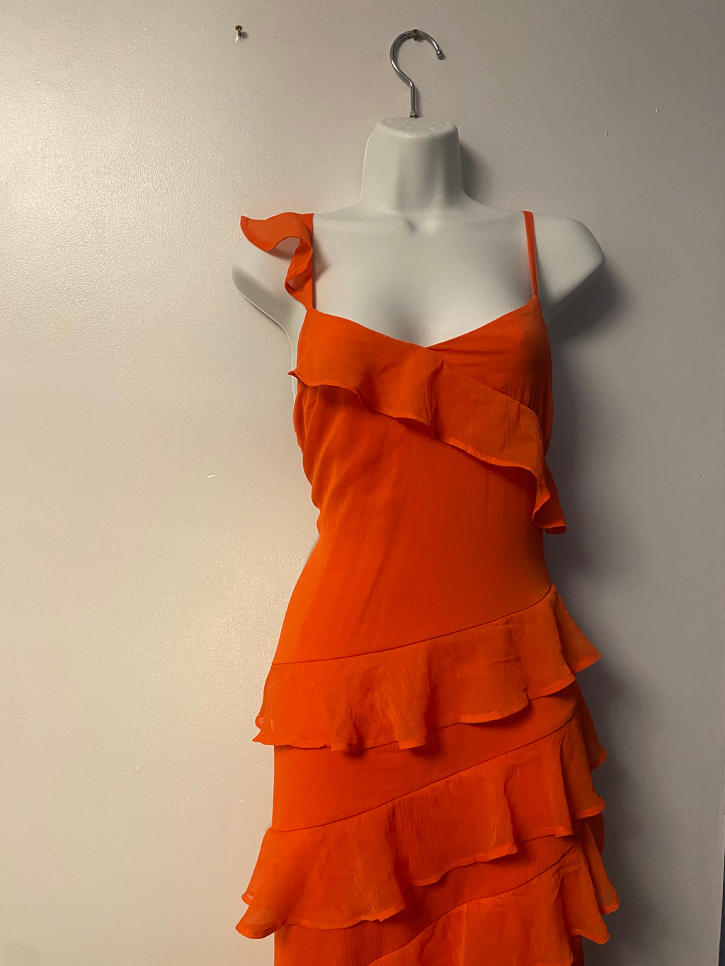 Frill Cami Maxi Dress - XL