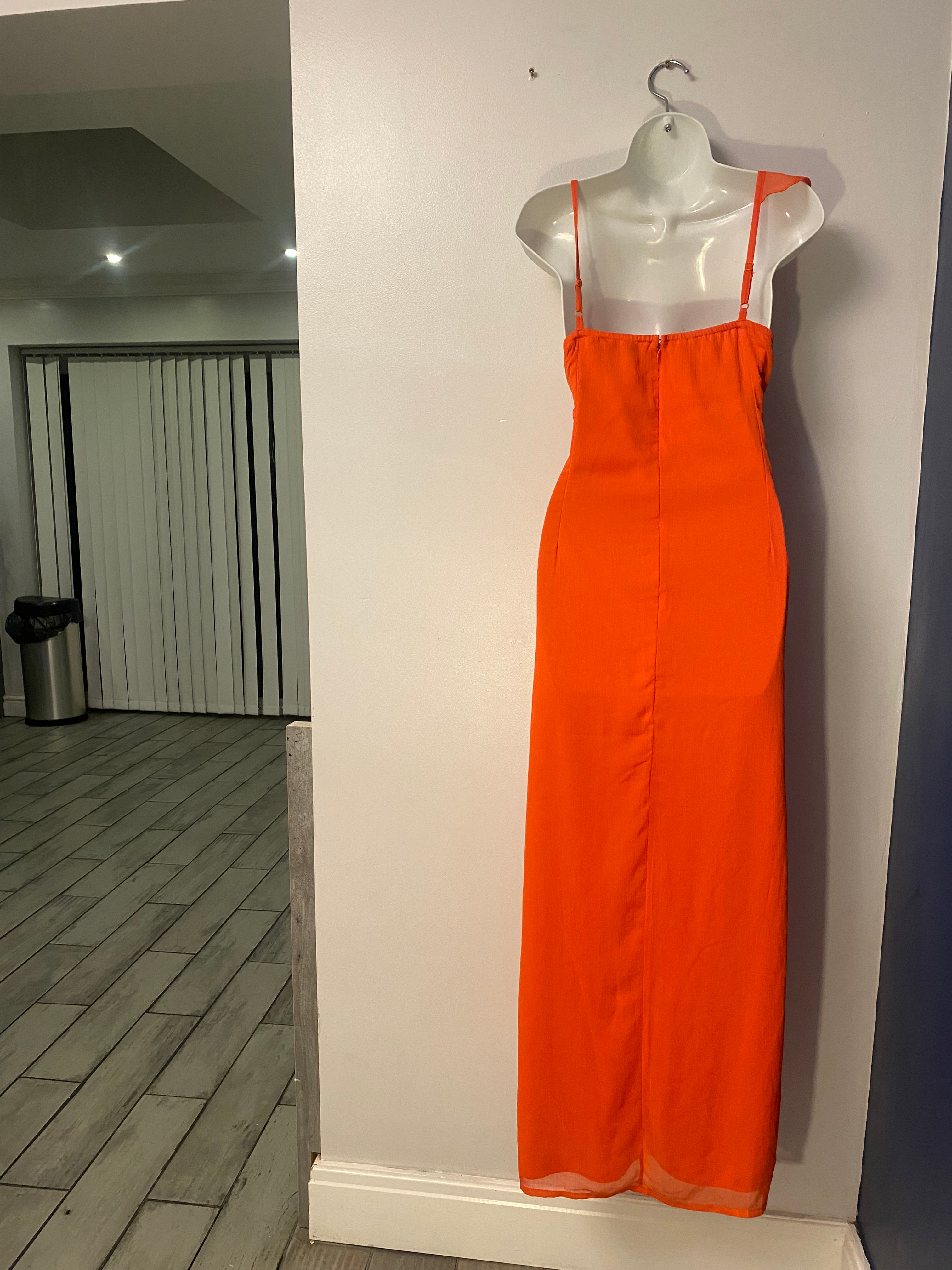 Frill Cami Maxi Dress - XL